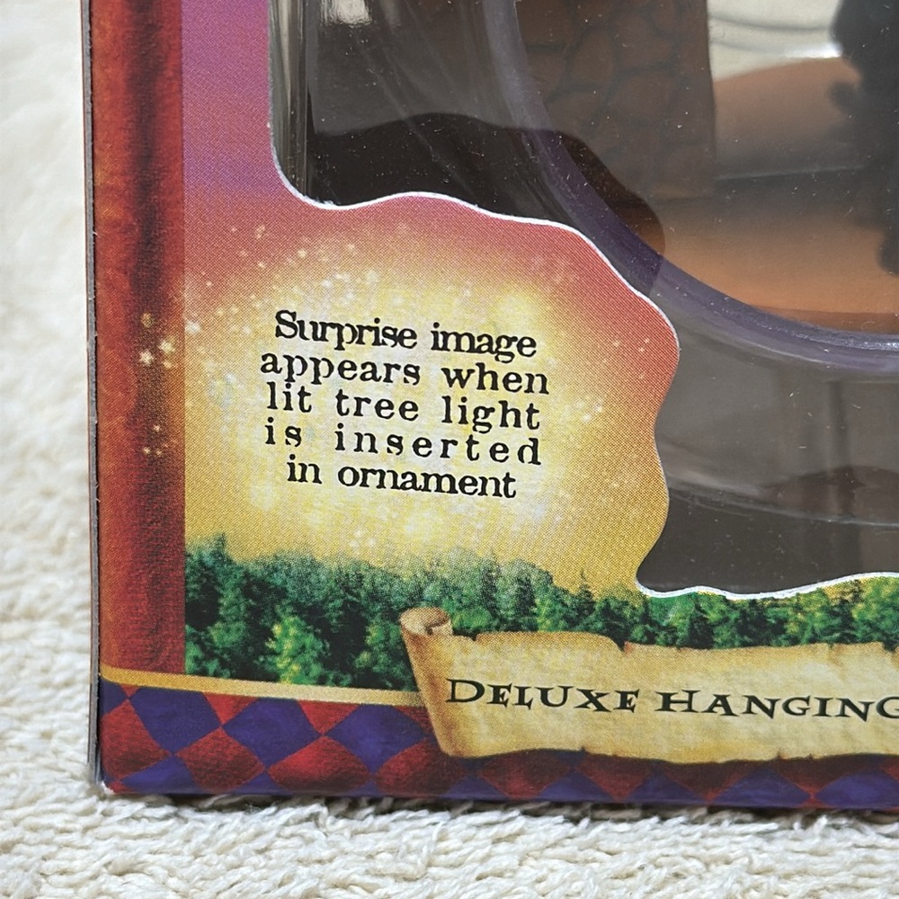 Enesco Ornament Harry Potter Deluxe Hanging Mirror Vintage 2000 Rare New In Box - Picture 3 of 8